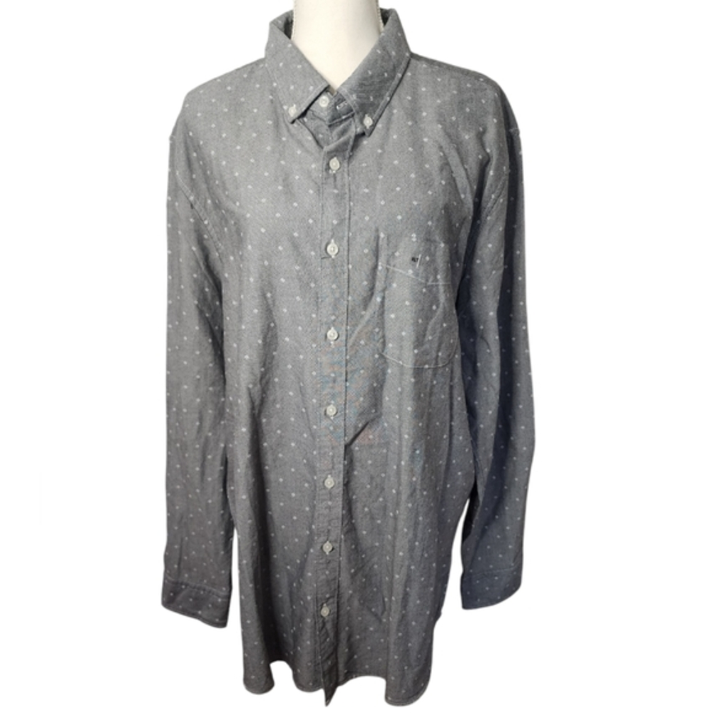 American‎ eagle button up collared 100% cotton shirt